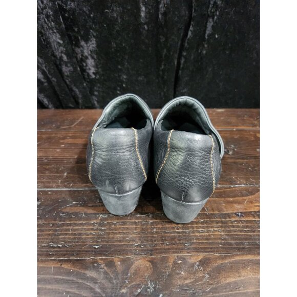 Born Kinney Brown Leather Slip-on Clog Shoe/Sz. 6 - Picture 6 of 10